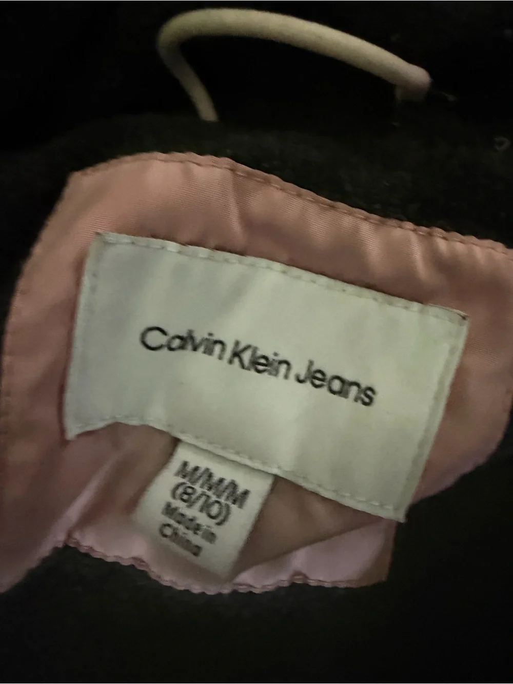 Calvin Klein Jeans Pink Lined Jacket